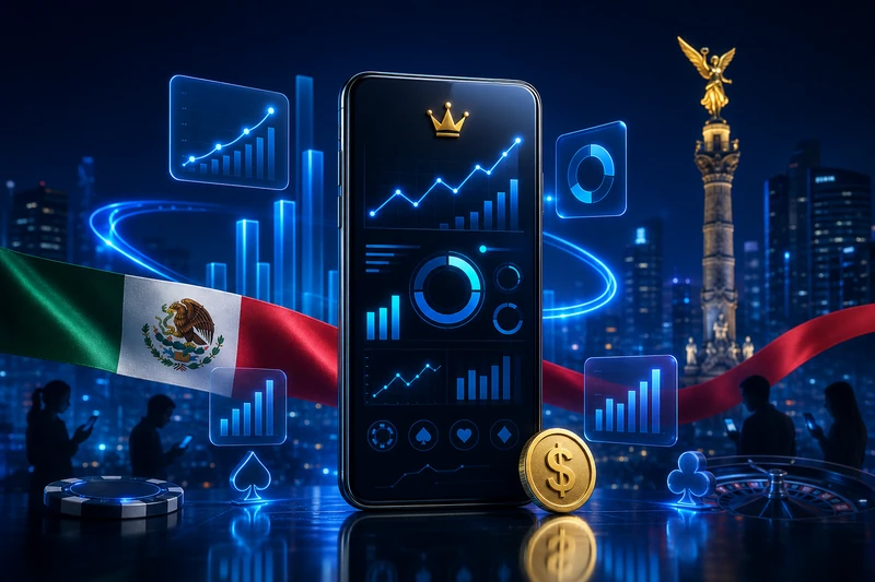 3reyes — Estadísticas del mercado móvil de casino en México 2026